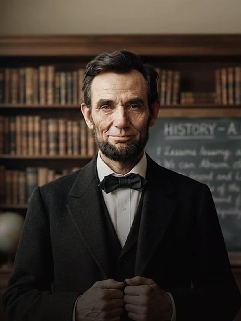Abraham Lincoln — History Teacher